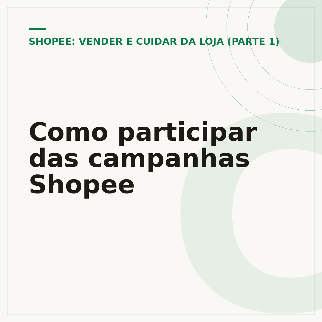 Como participar das campanhas Shopee