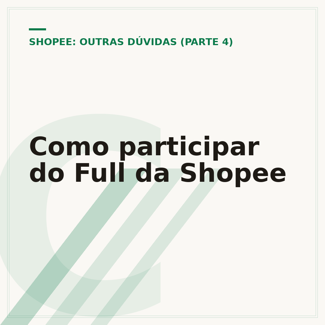 Como participar do Full da Shopee