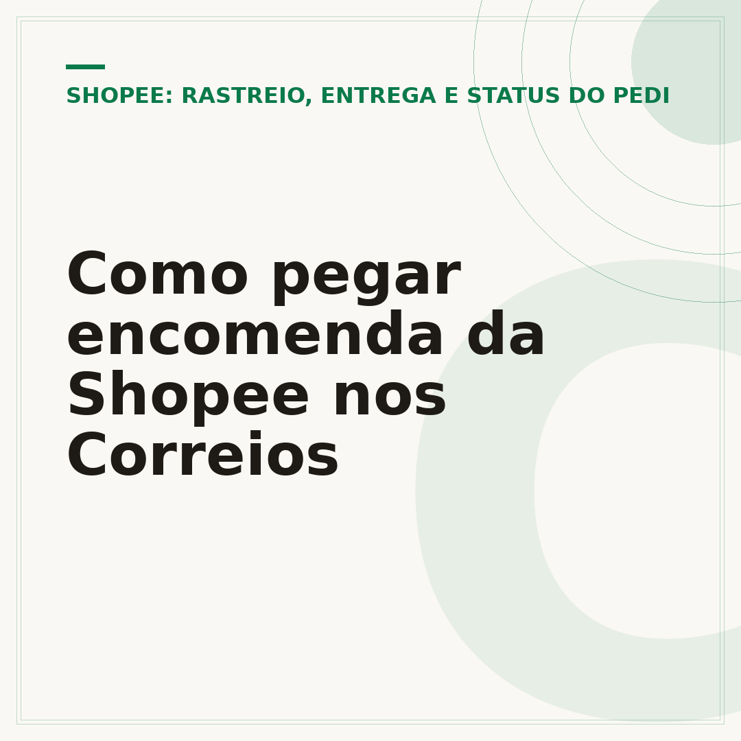 Como pegar encomenda da Shopee nos Correios