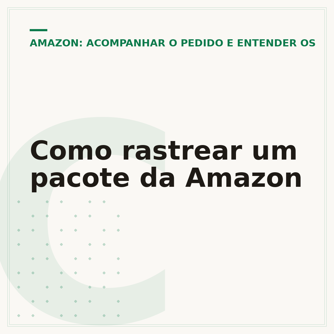 Como rastrear um pacote da Amazon