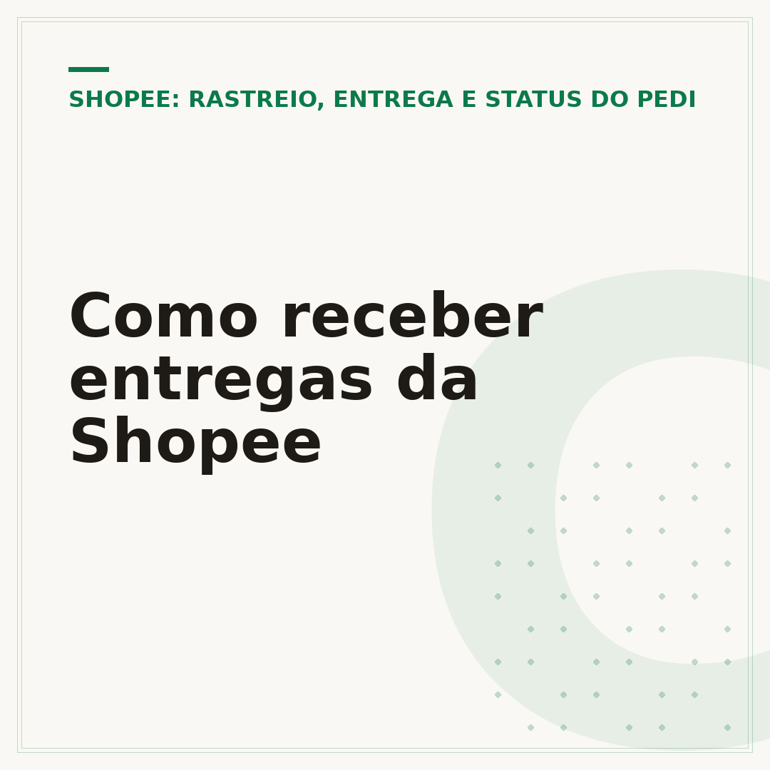 Como receber entregas da Shopee