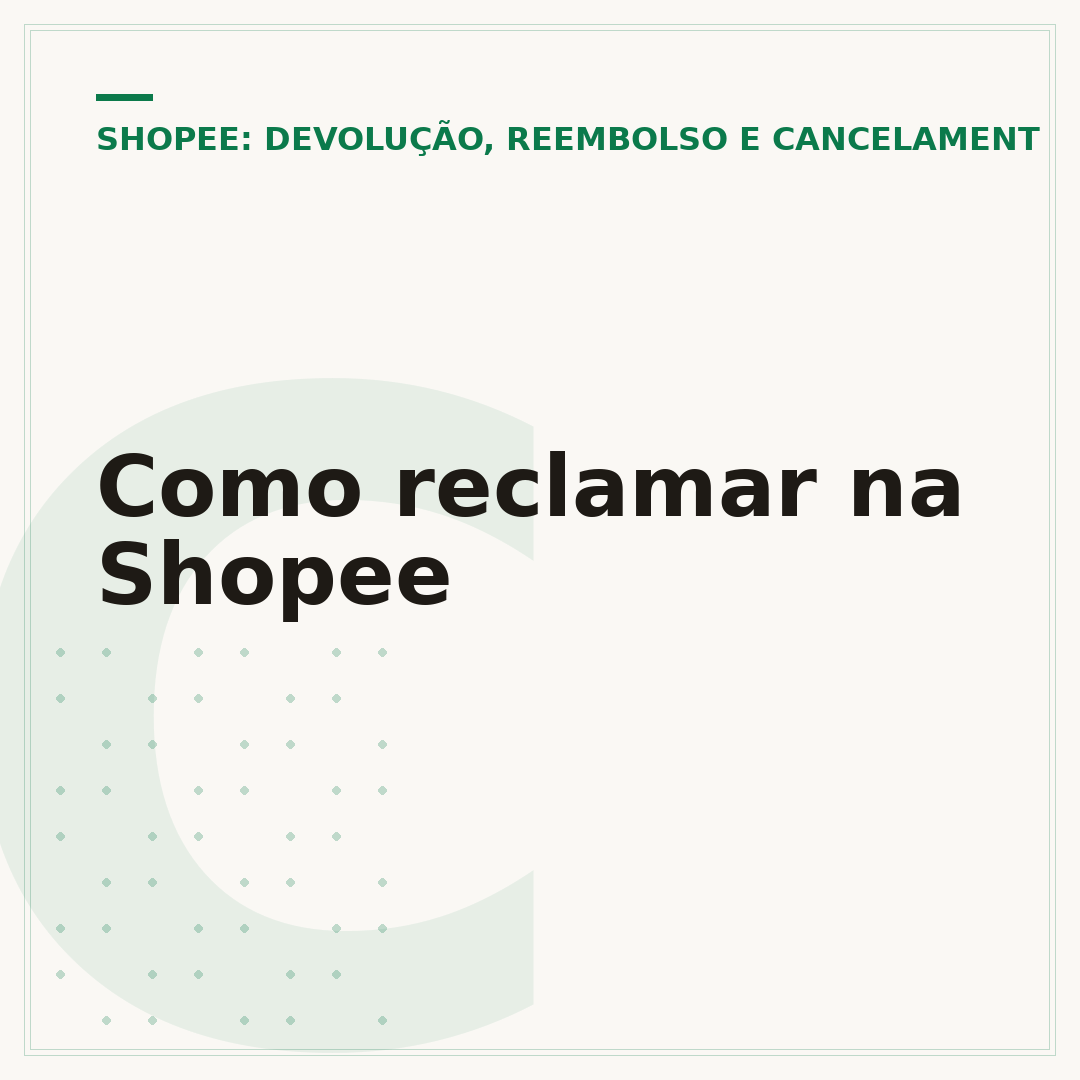 Como reclamar na Shopee