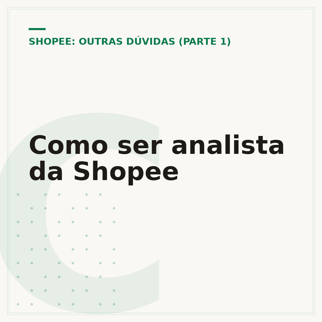 Como ser analista da Shopee