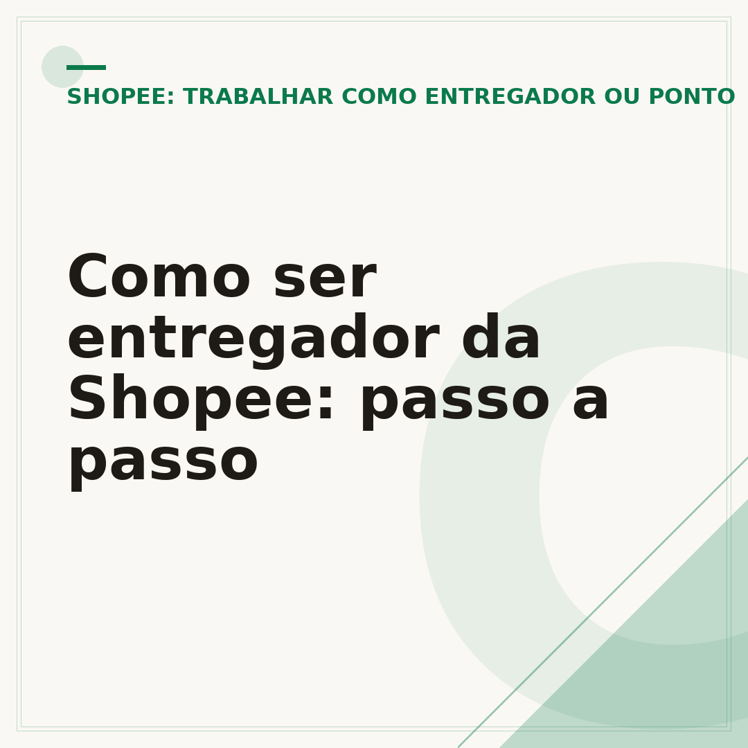 Como ser entregador da Shopee: passo a passo
