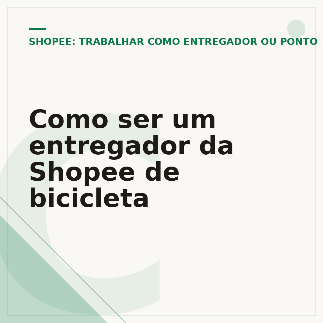 Como ser um entregador da Shopee de bicicleta