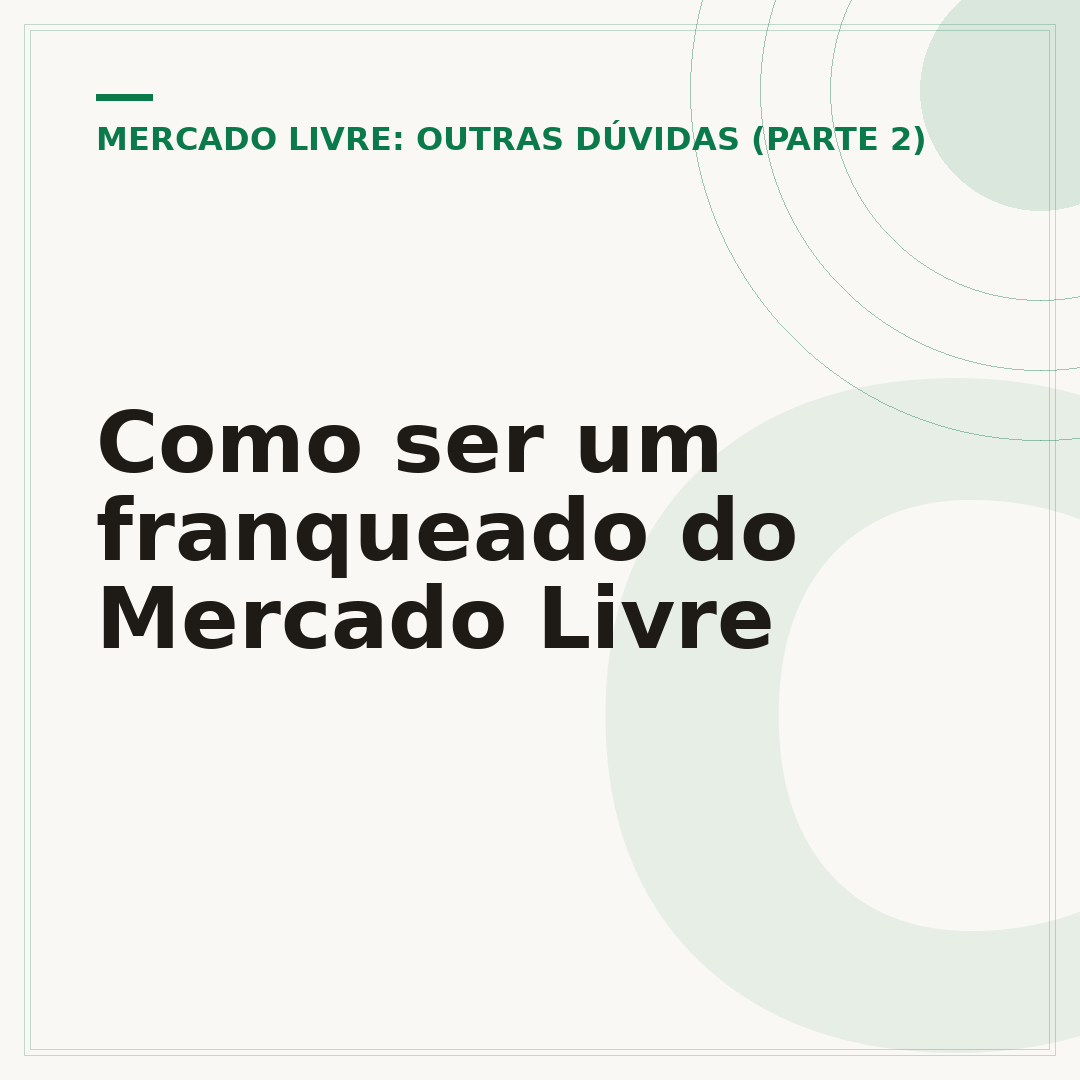 Como ser um franqueado do Mercado Livre
