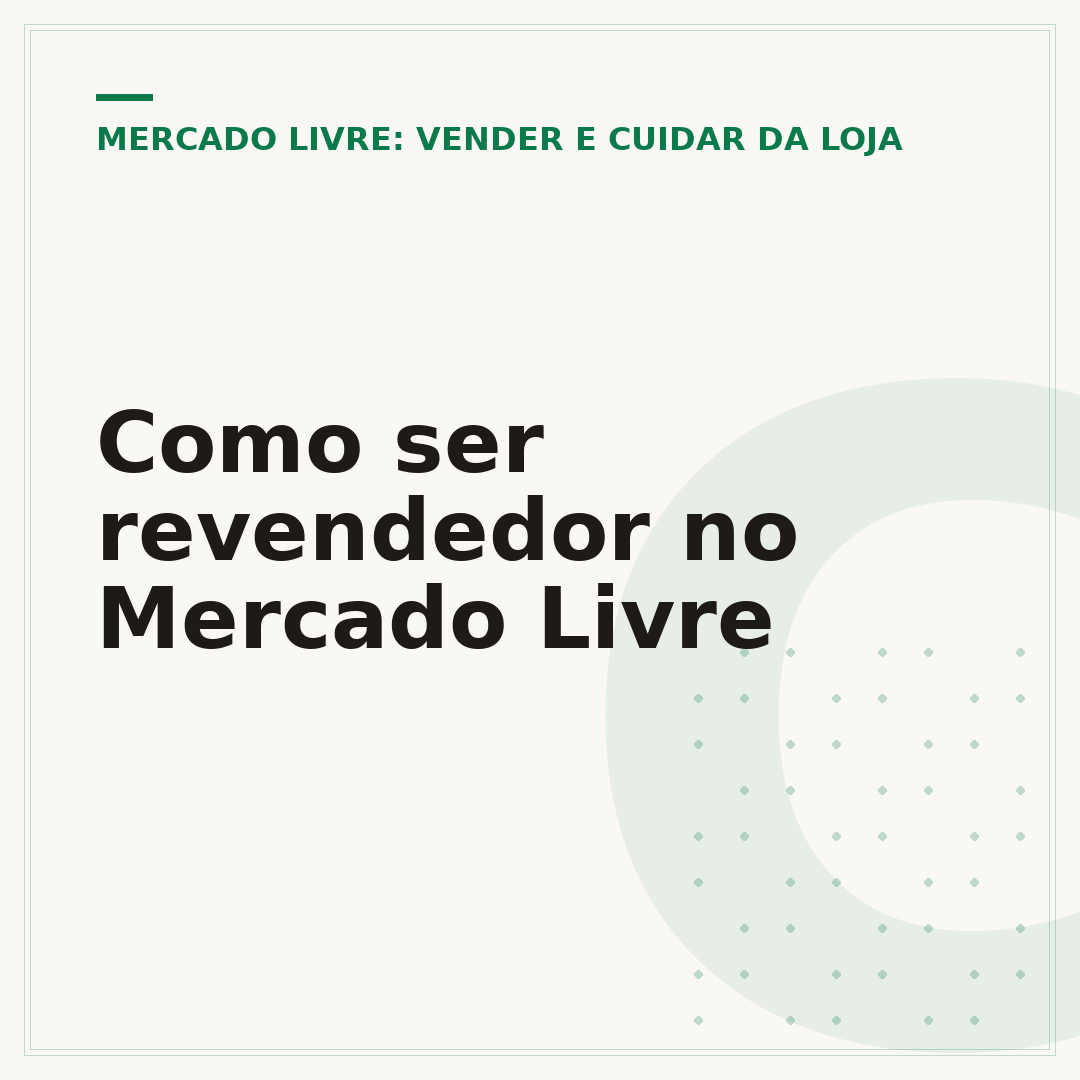 Como ser revendedor no Mercado Livre