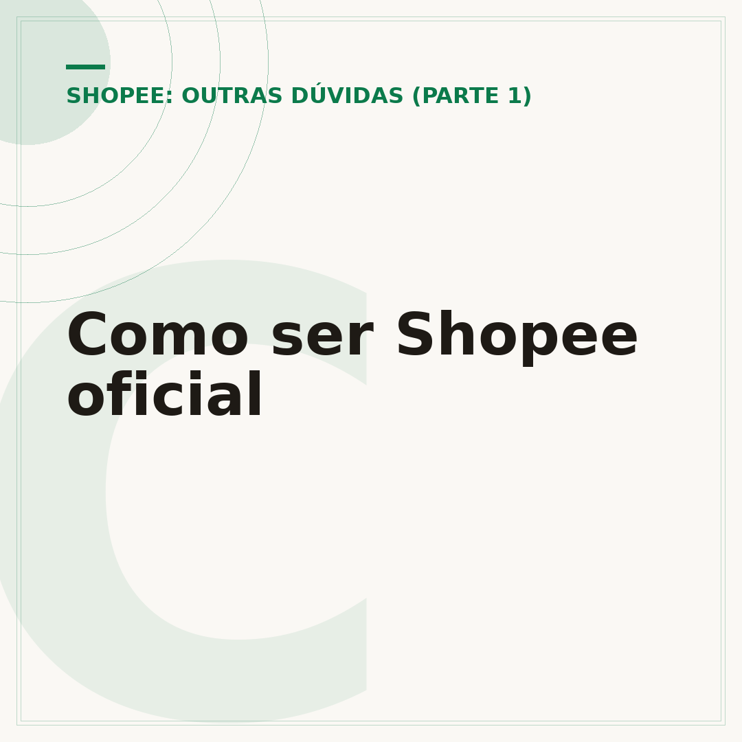 Como ser Shopee oficial