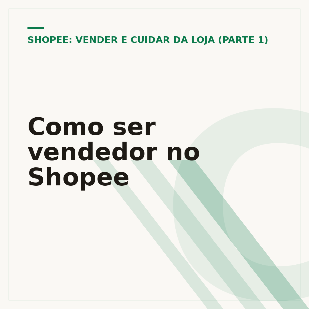 Como ser vendedor no Shopee