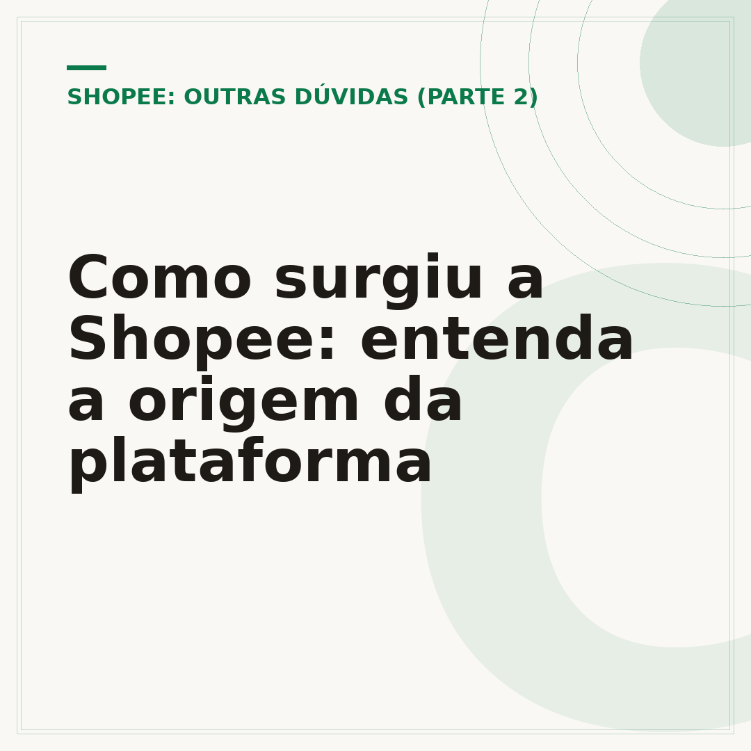 Como surgiu a Shopee: entenda a origem da plataforma