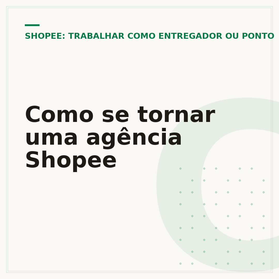 Como se tornar uma agência Shopee