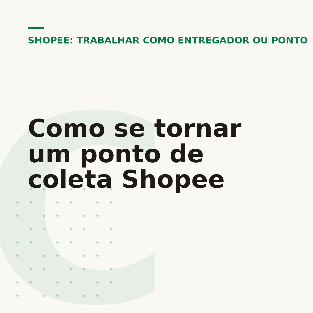 Como se tornar um ponto de coleta Shopee