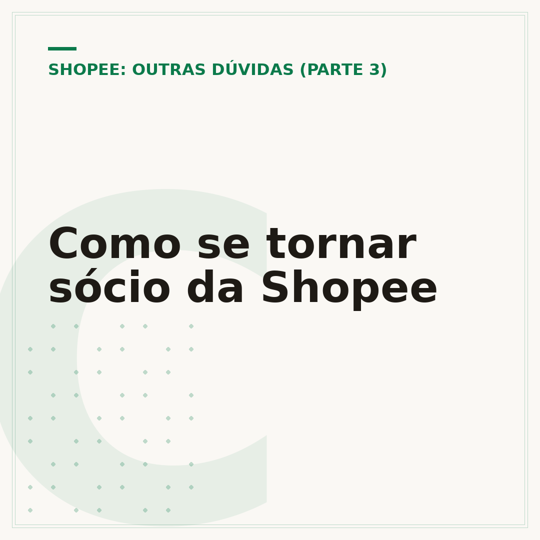 Como se tornar sócio da Shopee
