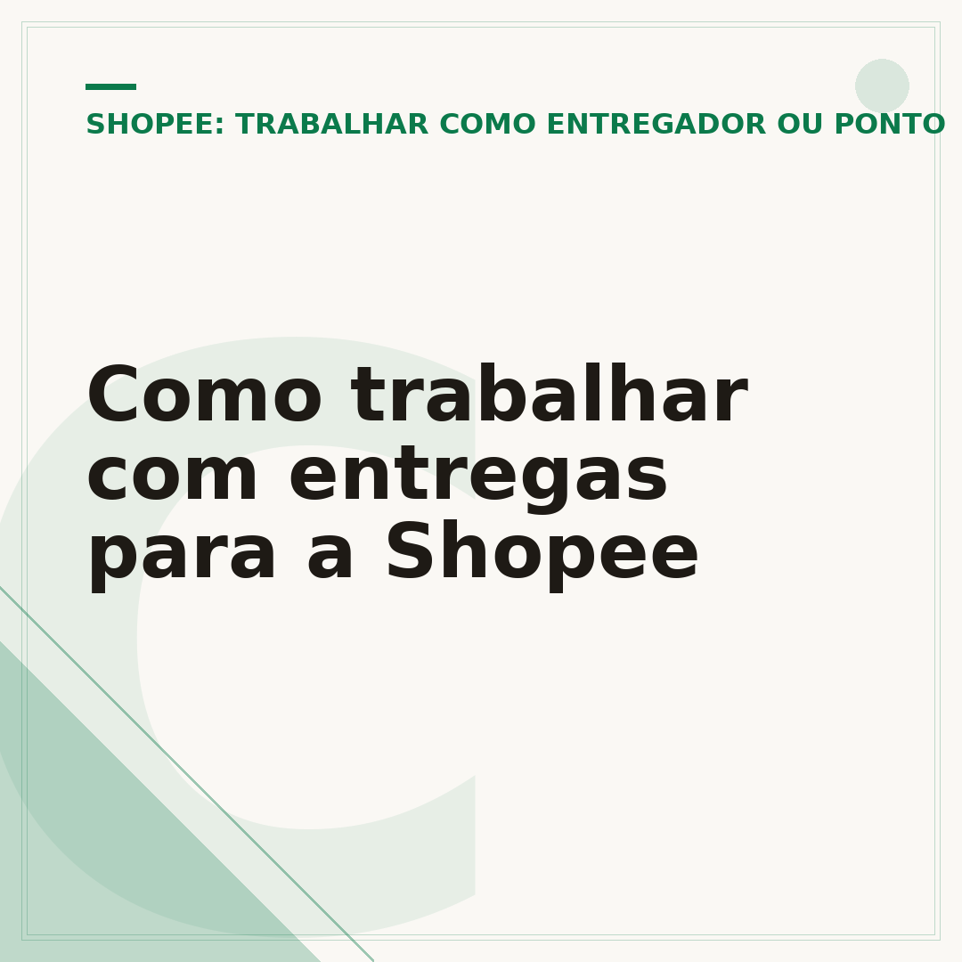Como trabalhar com entregas para a Shopee