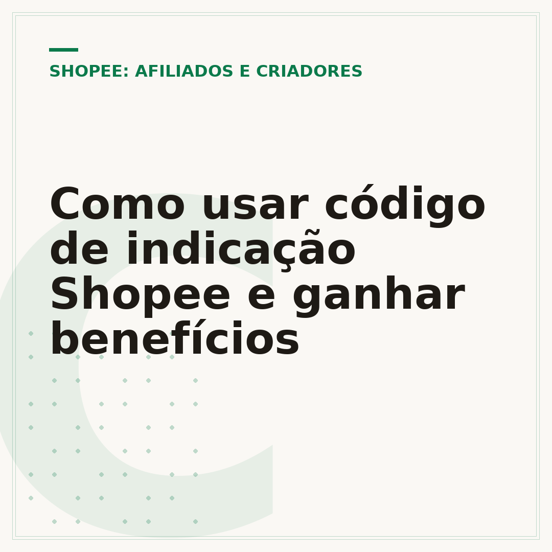 Como usar código de indicação Shopee e ganhar benefícios