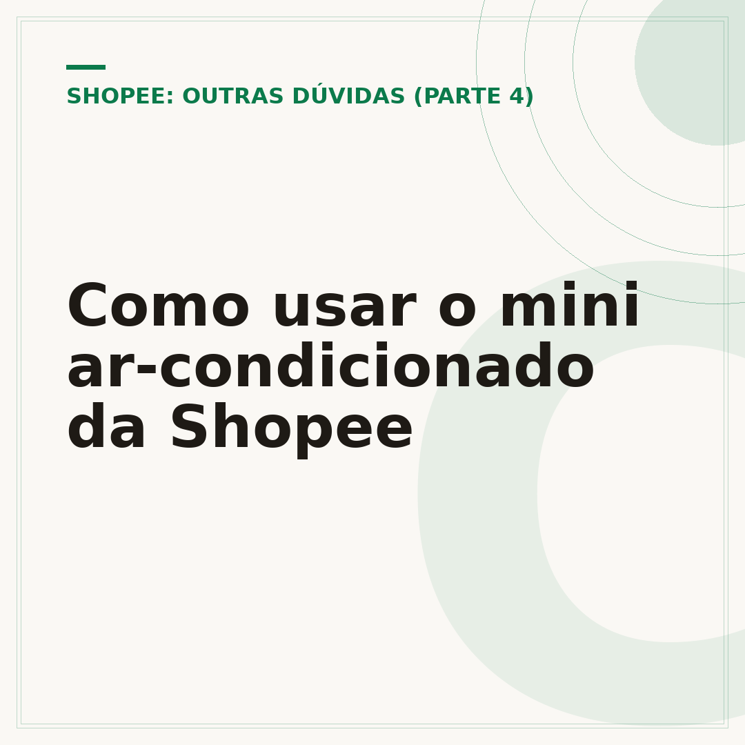 Como usar o mini ar-condicionado da Shopee