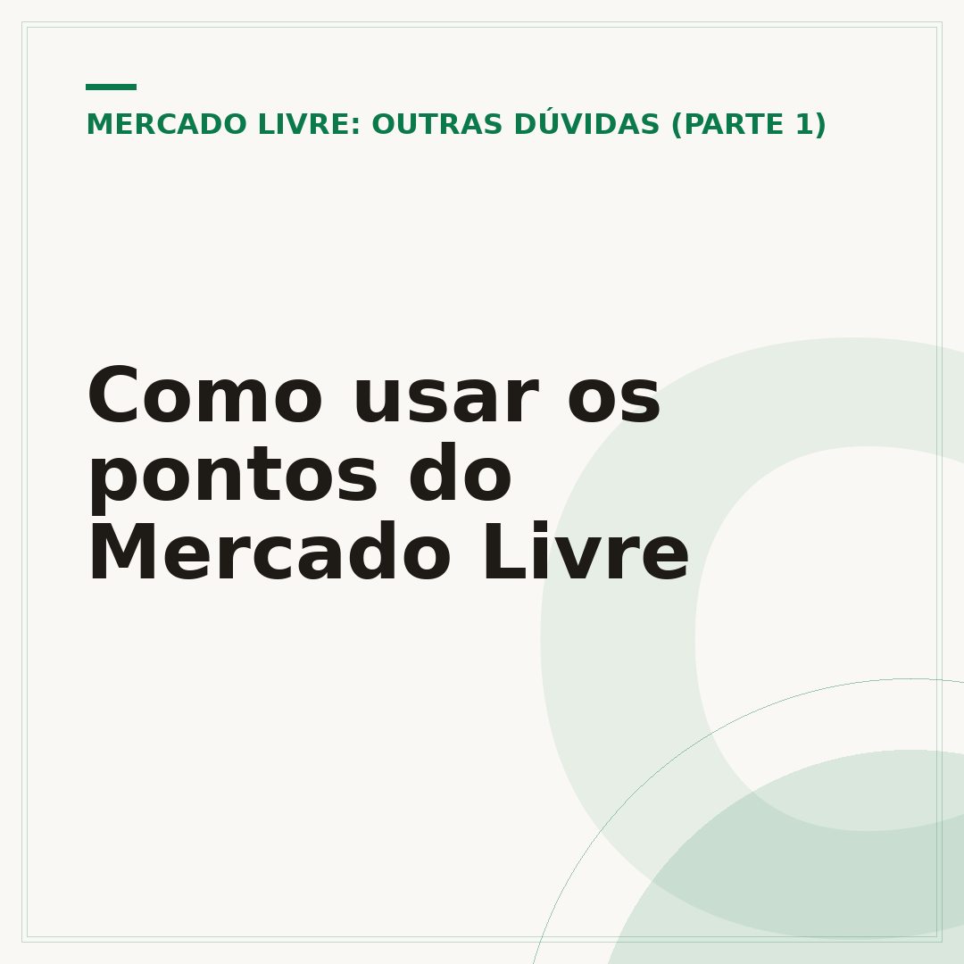 Como usar os pontos do Mercado Livre