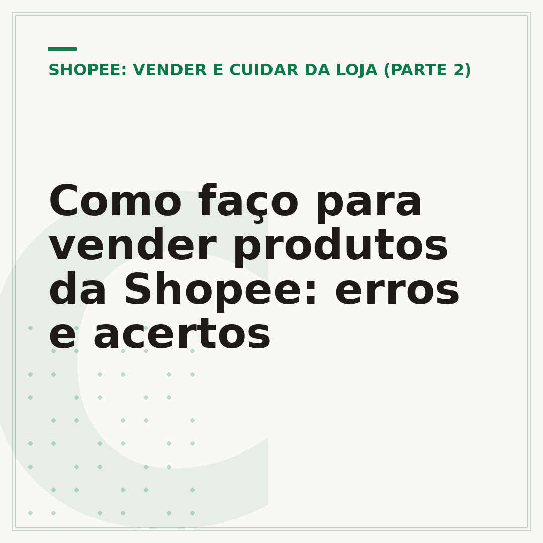 Como faço para vender produtos da Shopee: erros e acertos