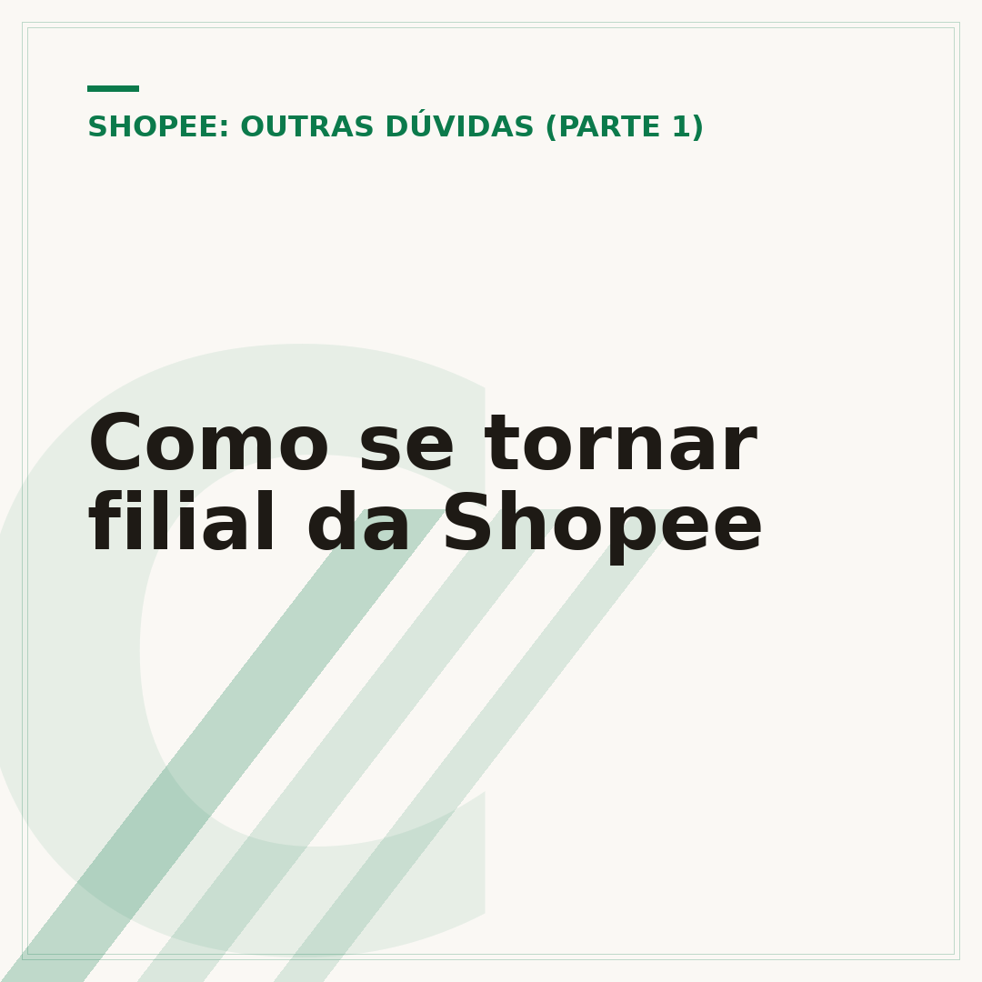 Como se tornar filial da Shopee