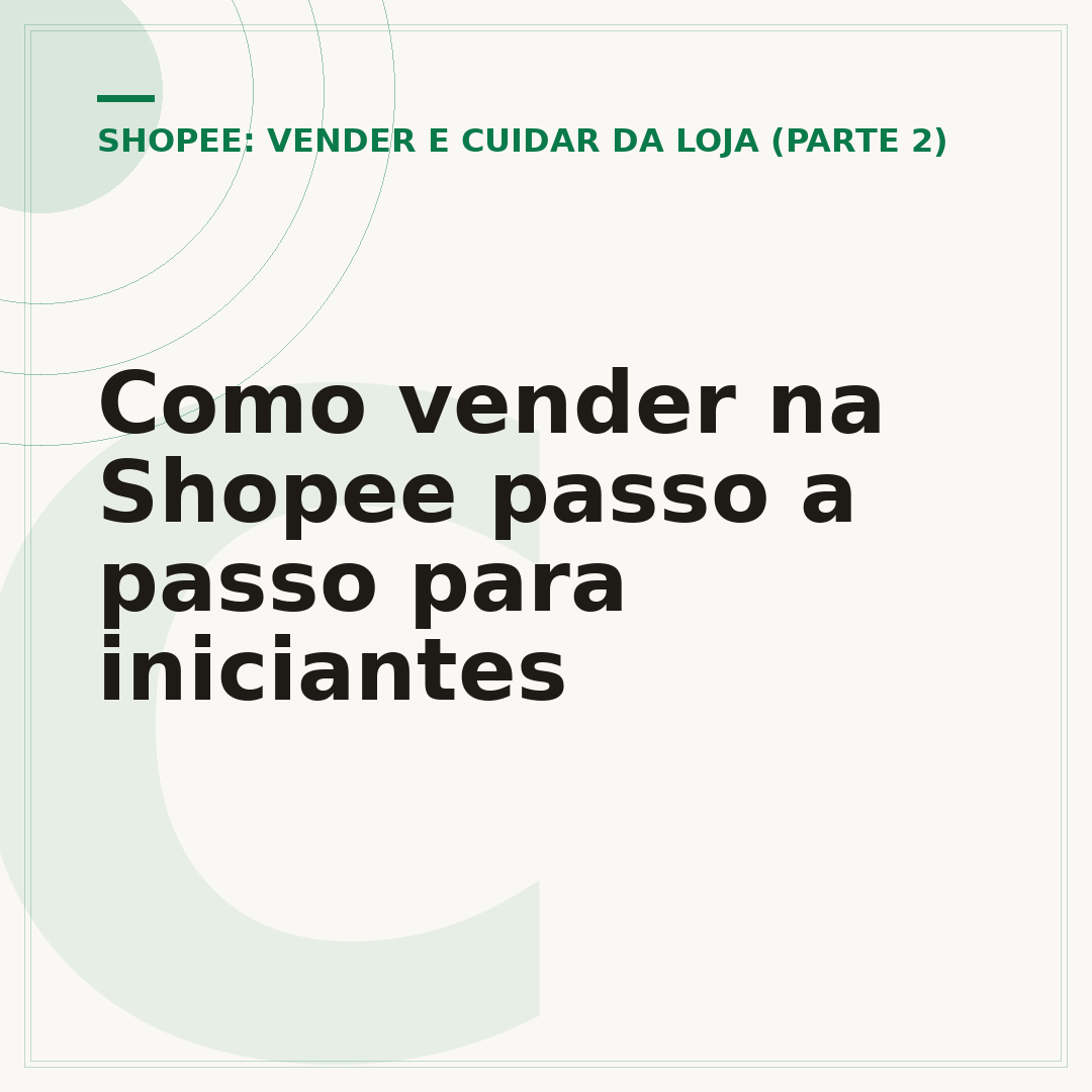 Como vender na Shopee passo a passo para iniciantes