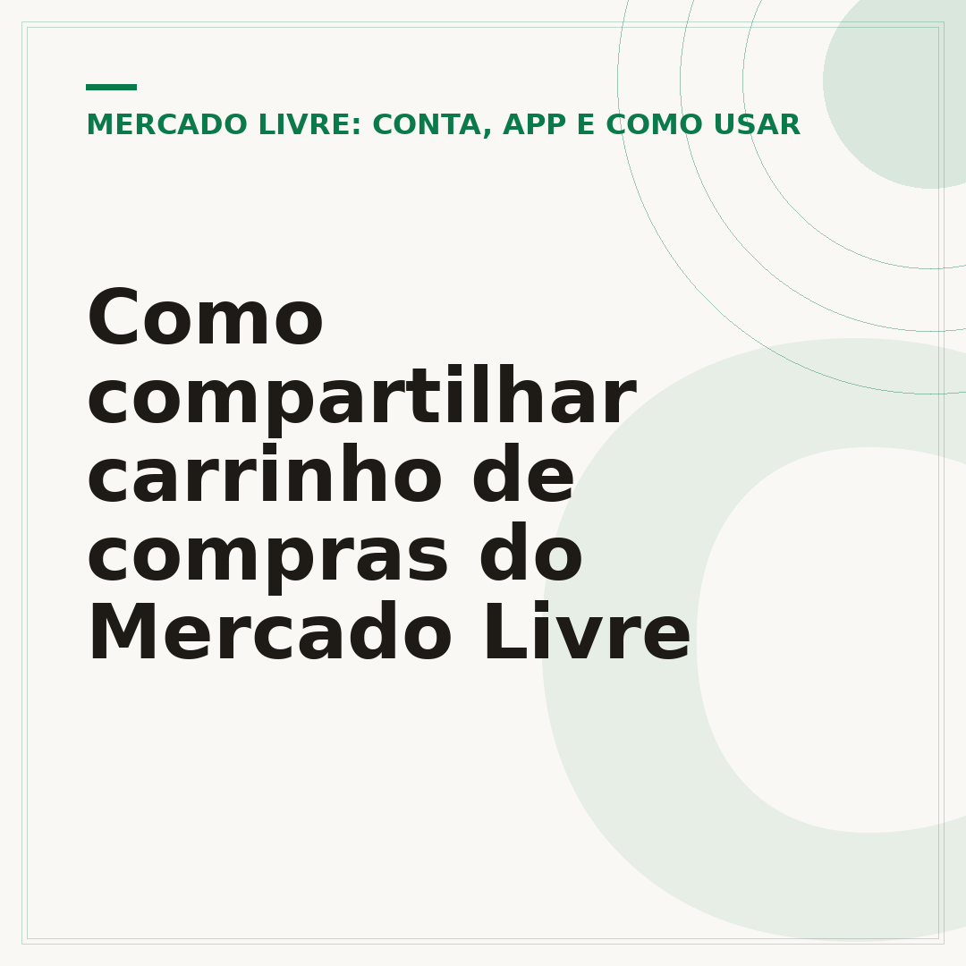 Como compartilhar carrinho de compras do Mercado Livre