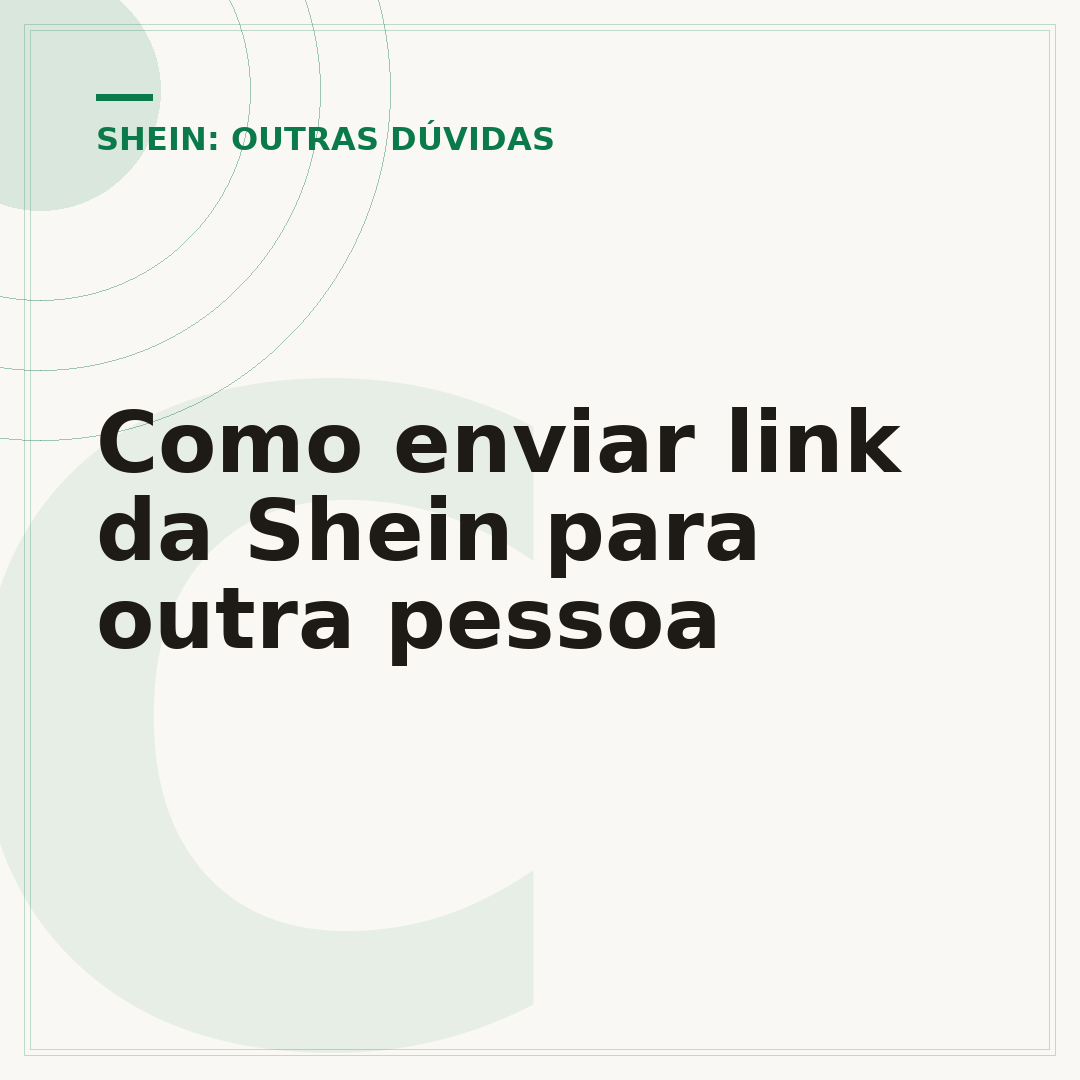 Como enviar link da Shein para outra pessoa