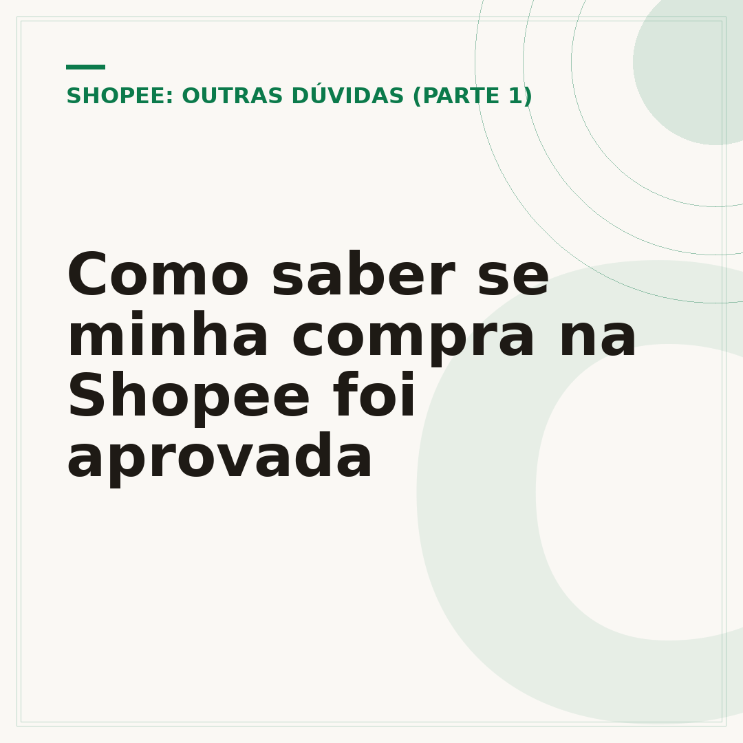 Como saber se minha compra na Shopee foi aprovada
