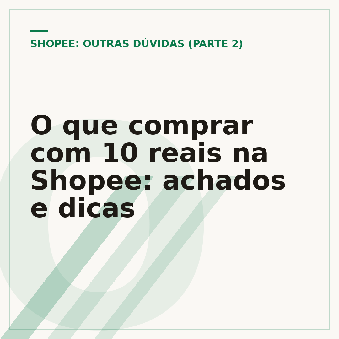 O que comprar com 10 reais na Shopee: achados e dicas