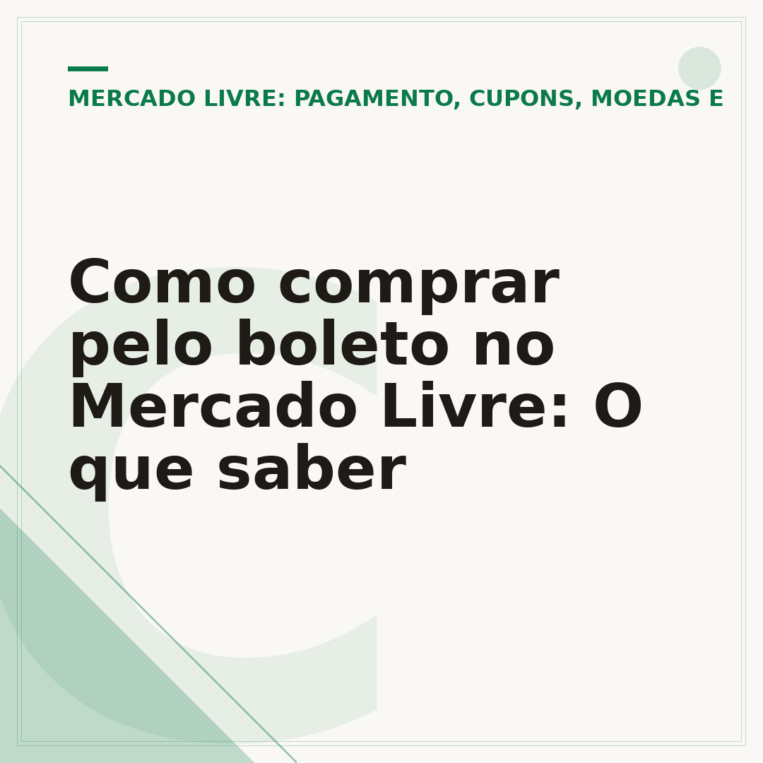 Como comprar pelo boleto no Mercado Livre: O que saber