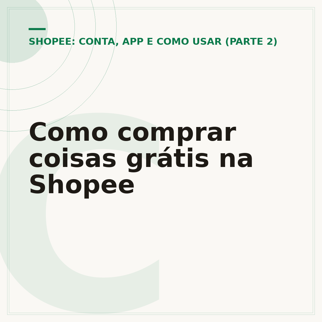 Como comprar coisas grátis na Shopee