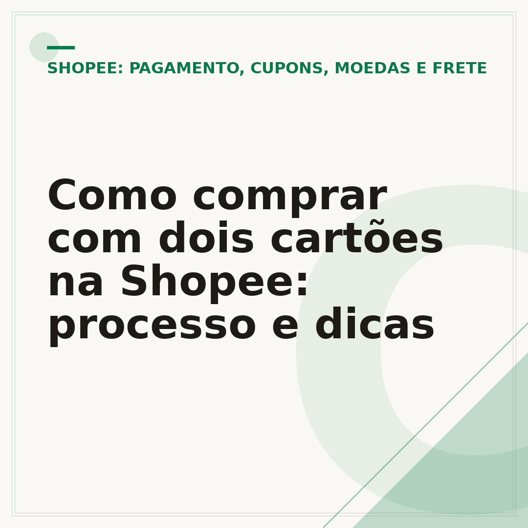 Como comprar com dois cartões na Shopee: processo e dicas