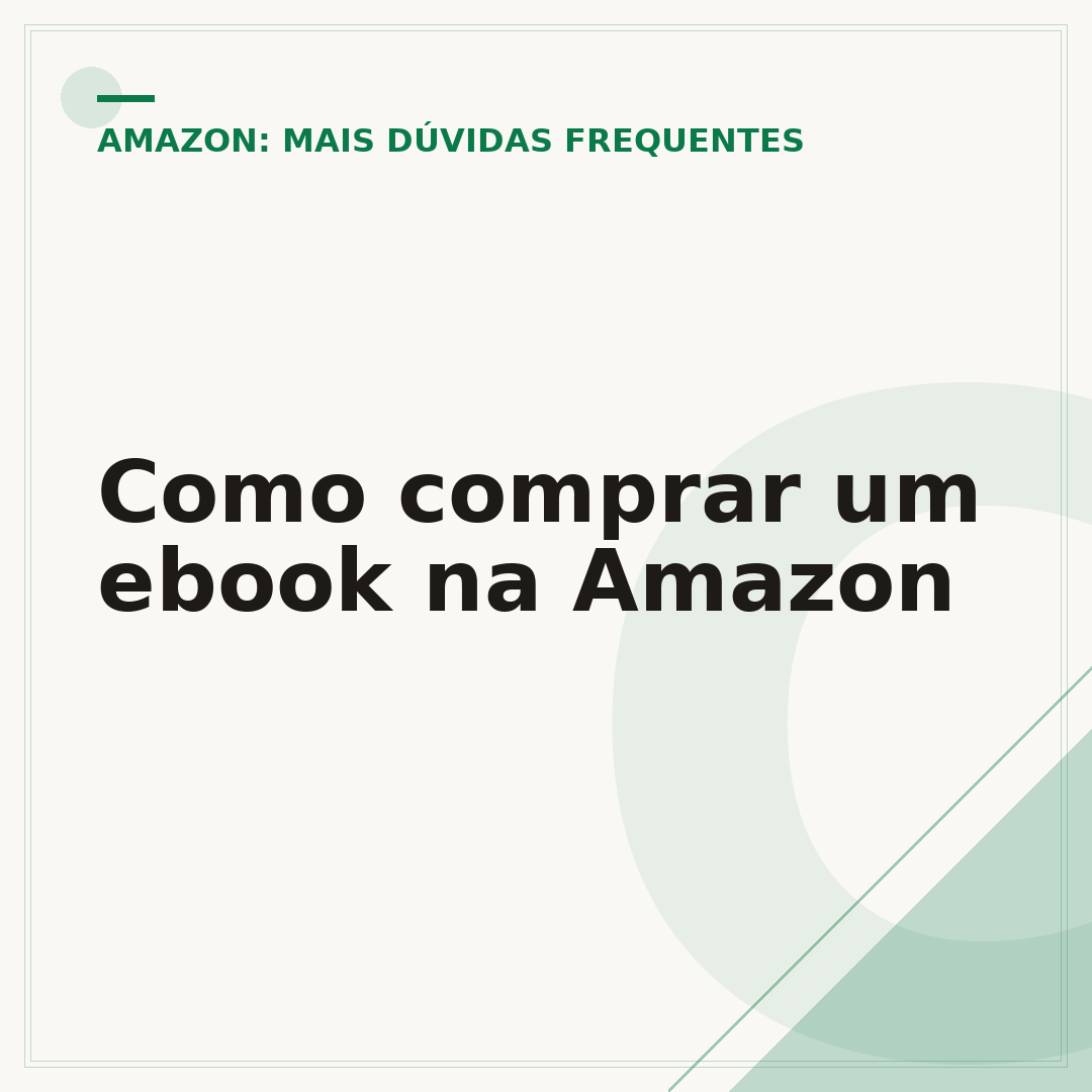 Como comprar um ebook na Amazon