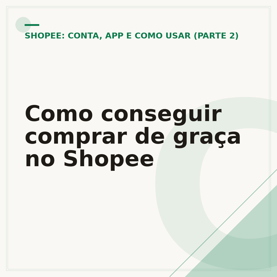 Como conseguir comprar de graça no Shopee