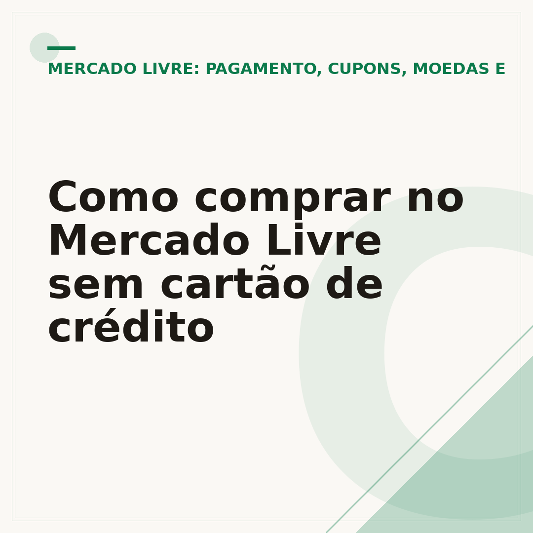 Como comprar no Mercado Livre sem cartão de crédito