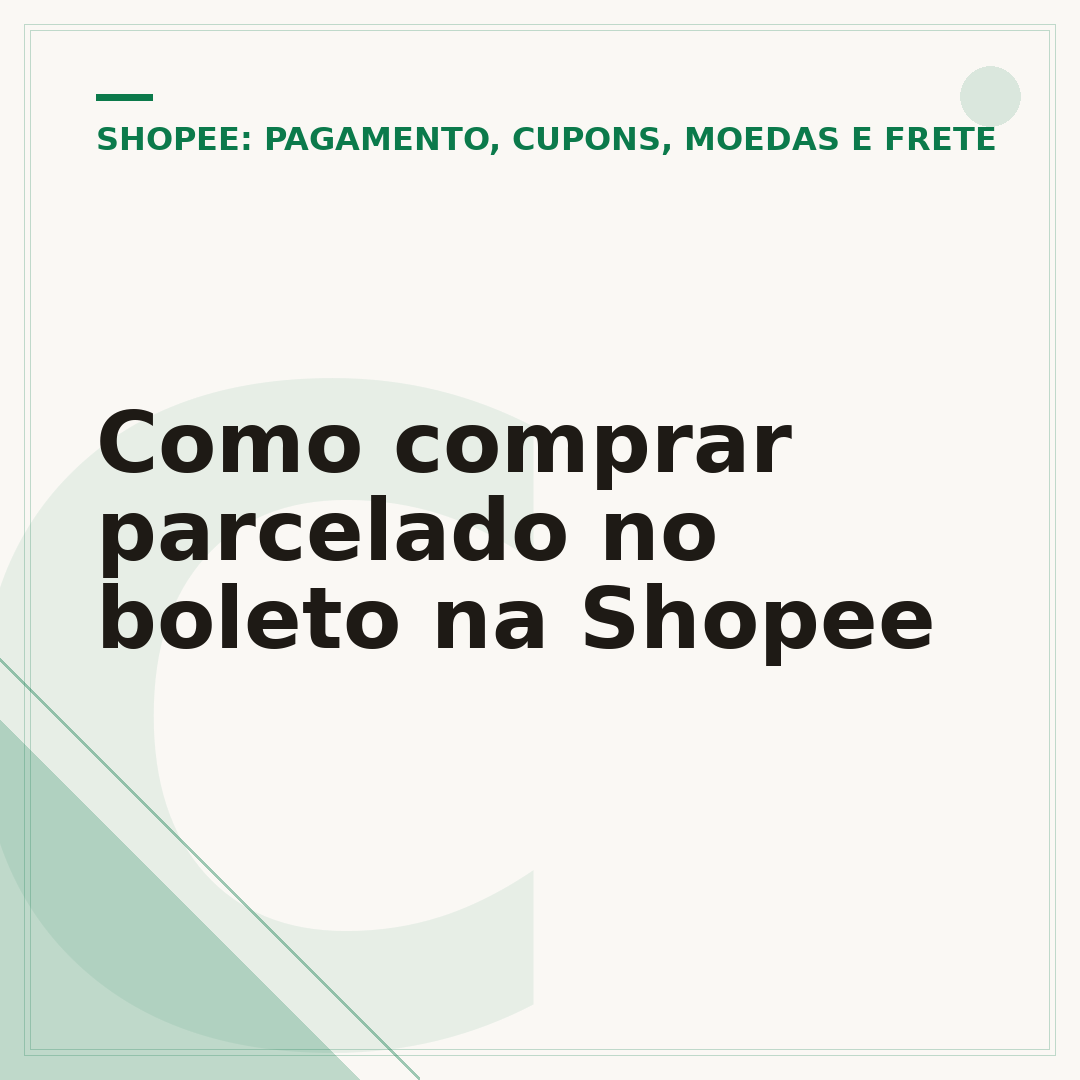 Como comprar parcelado no boleto na Shopee