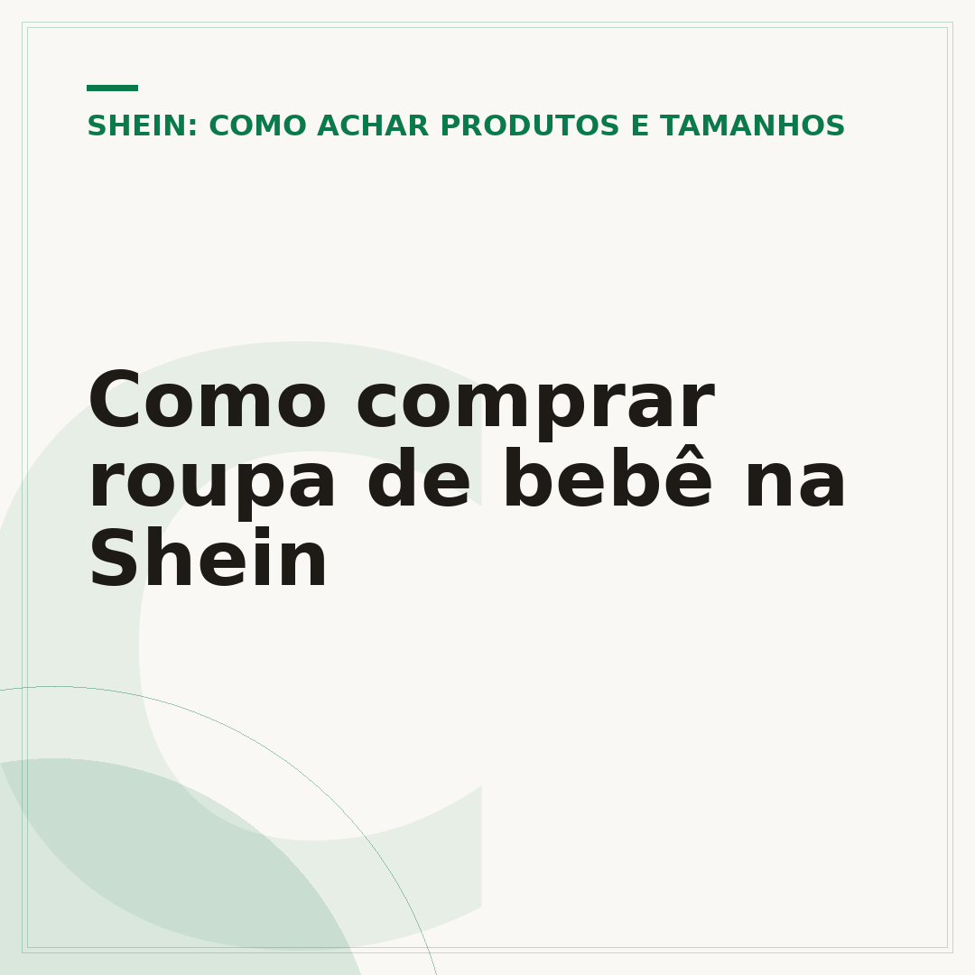 Como comprar roupa de bebê na Shein