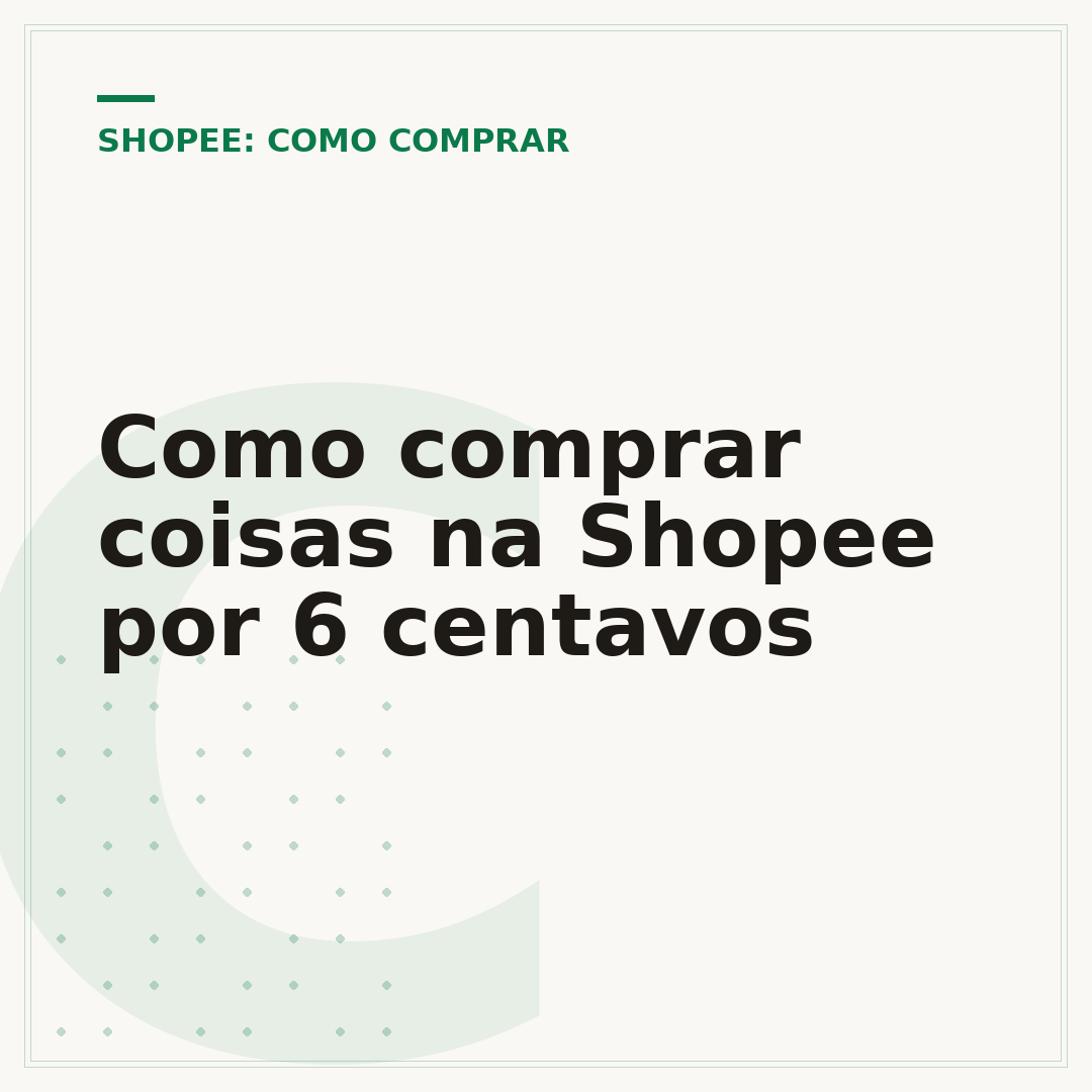 Como comprar coisas na Shopee por 6 centavos
