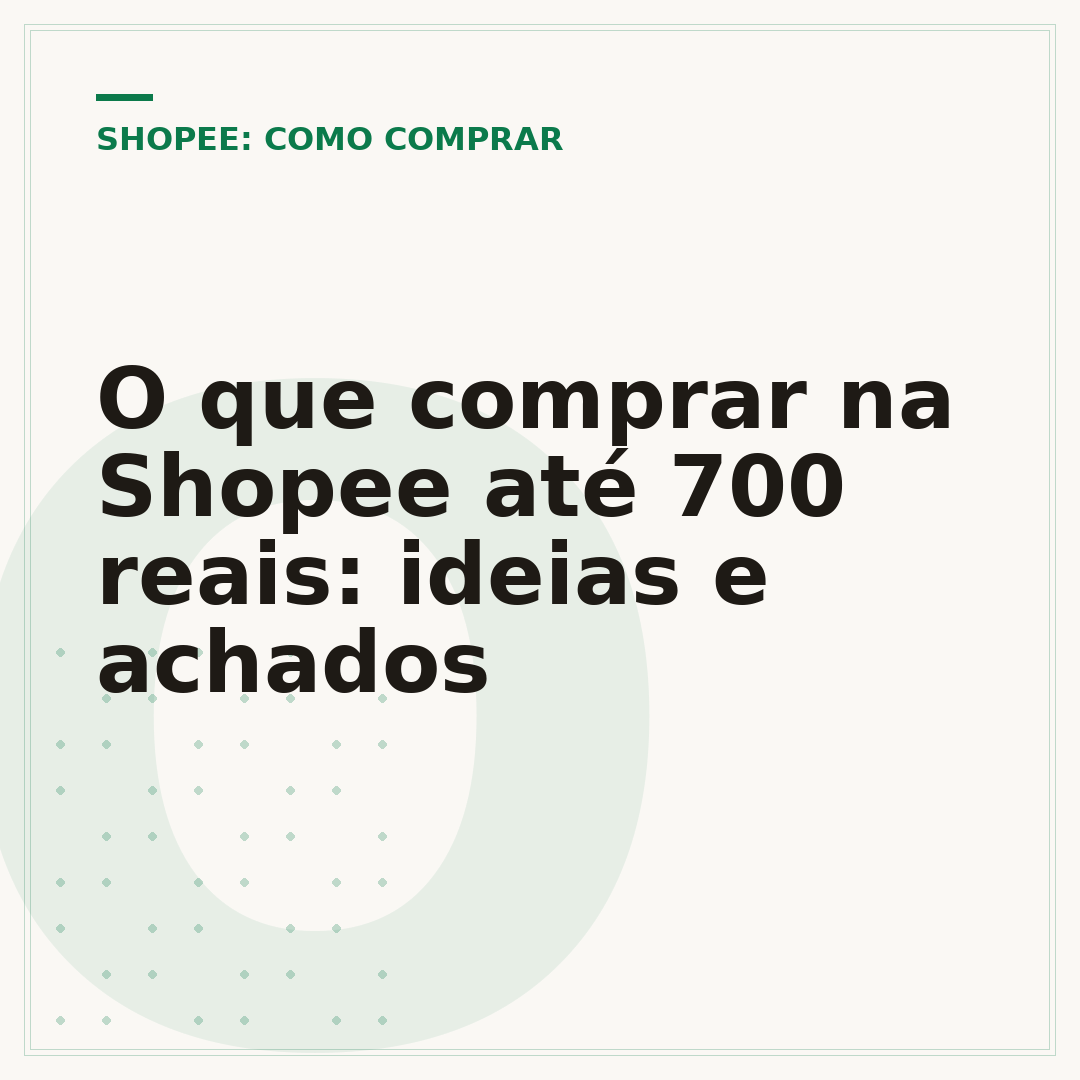 O que comprar na Shopee até 700 reais: ideias e achados
