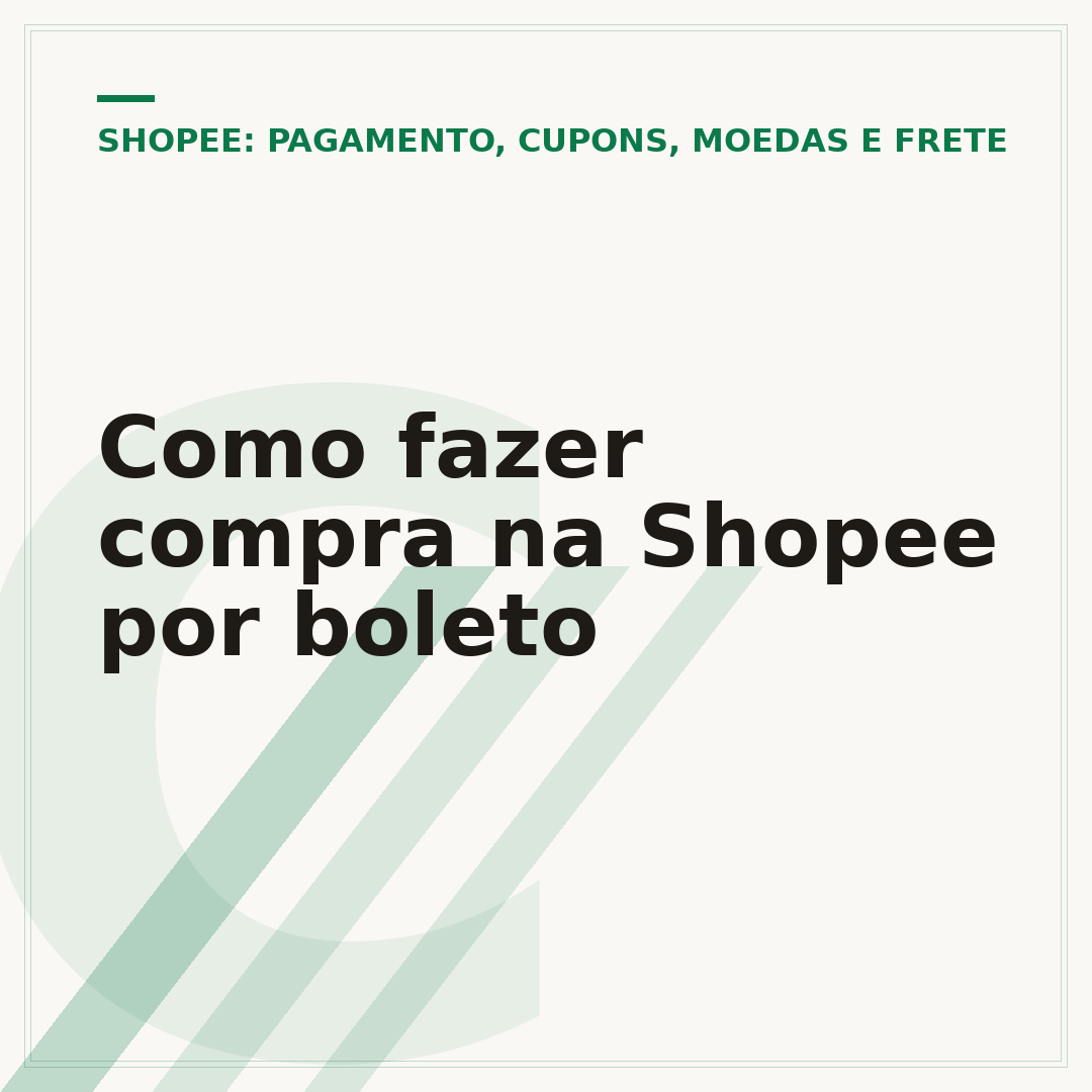 Como fazer compra na Shopee por boleto