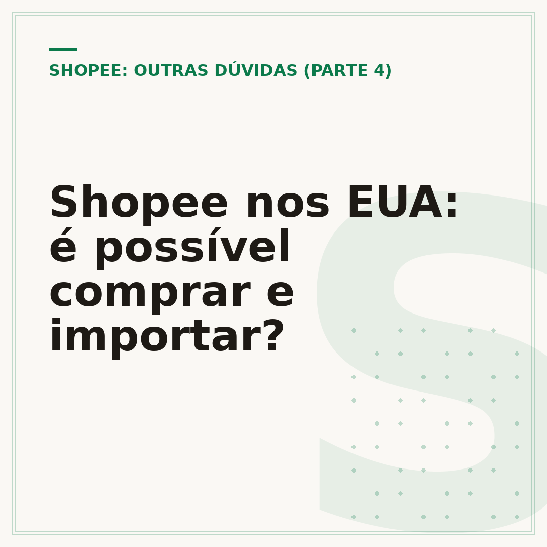 Shopee nos EUA: é possível comprar e importar?