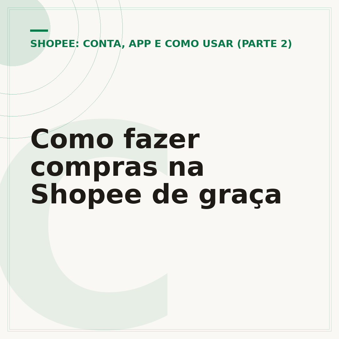 Como fazer compras na Shopee de graça