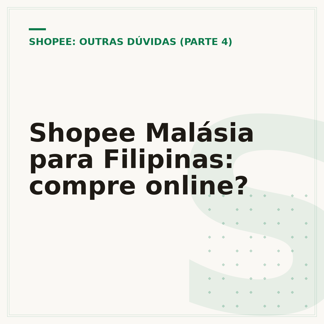 Shopee Malásia para Filipinas: compre online?