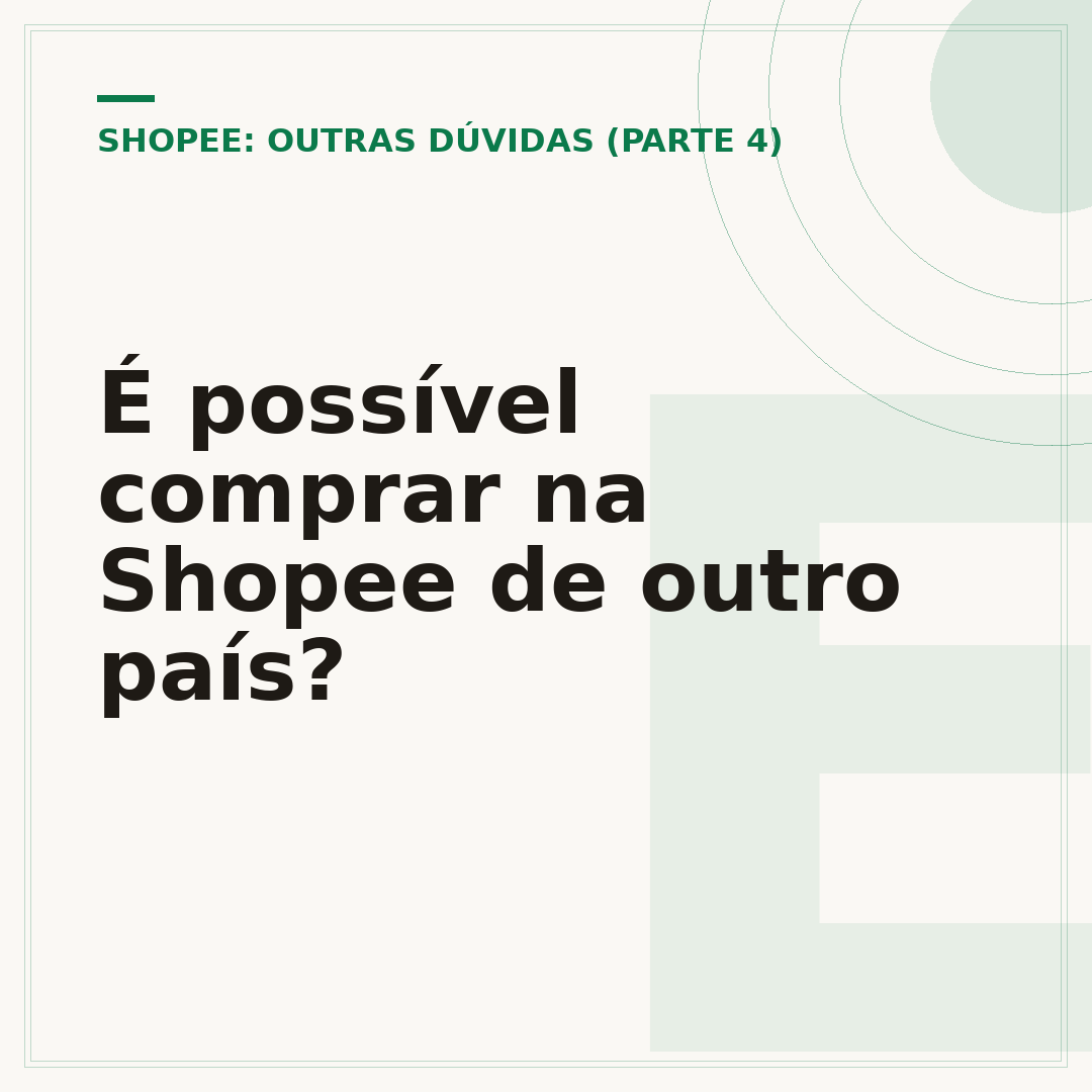 É possível comprar na Shopee de outro país?
