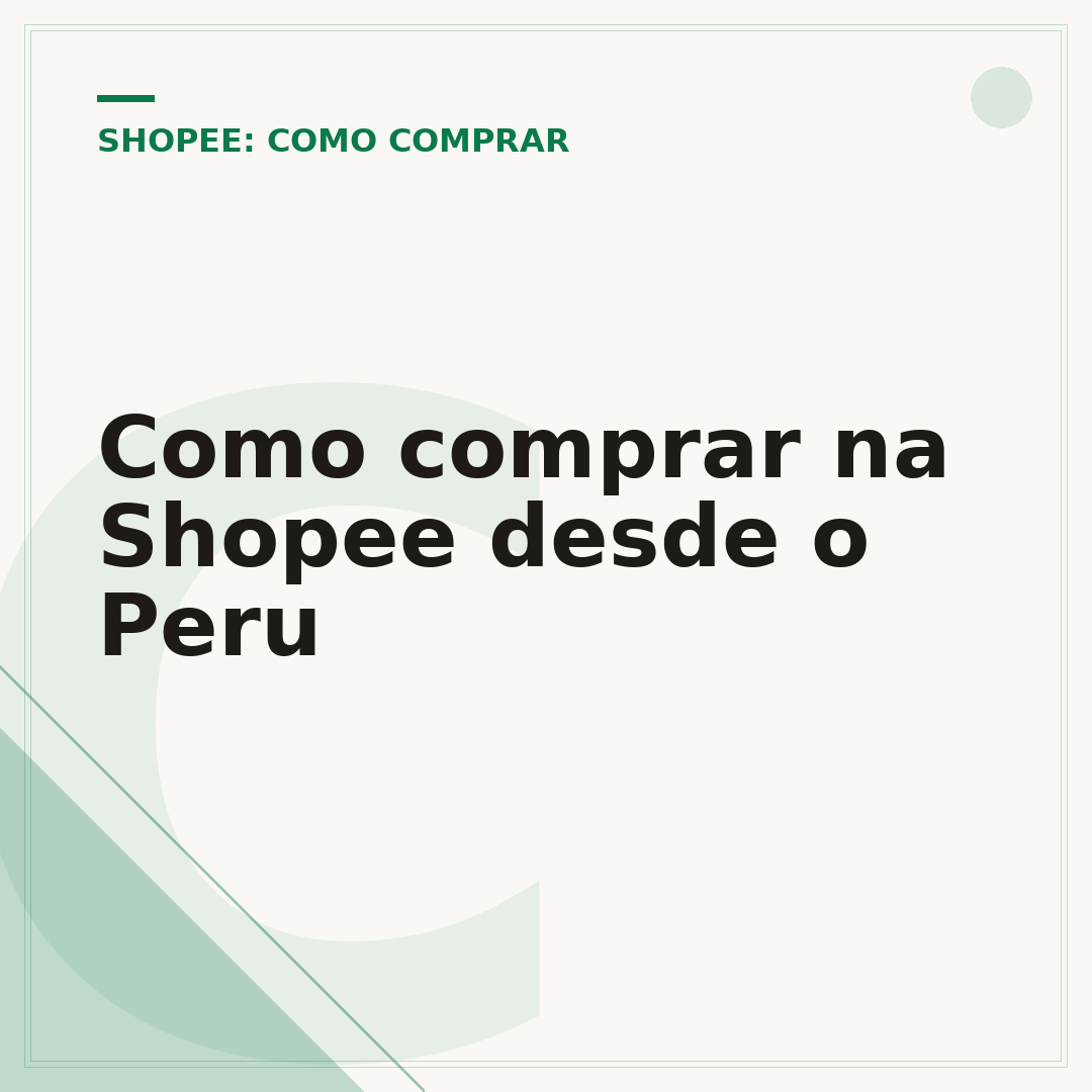 Como comprar na Shopee desde o Peru