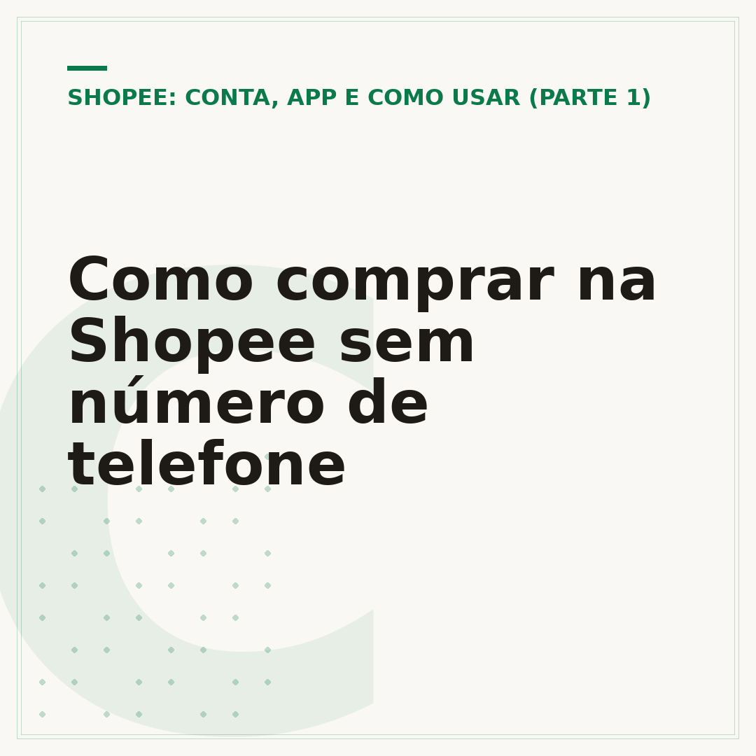 Como comprar na Shopee sem número de telefone