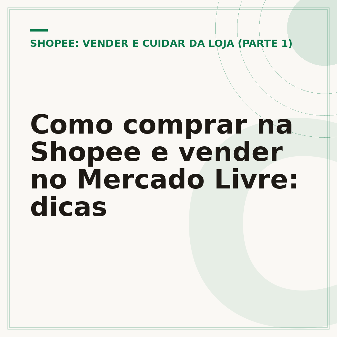 Como comprar na Shopee e vender no Mercado Livre: dicas