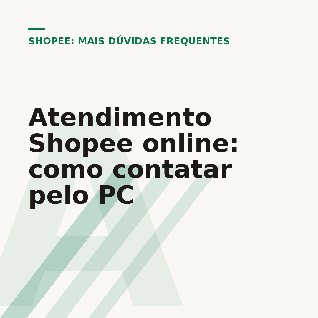 Atendimento Shopee online: como contatar pelo PC