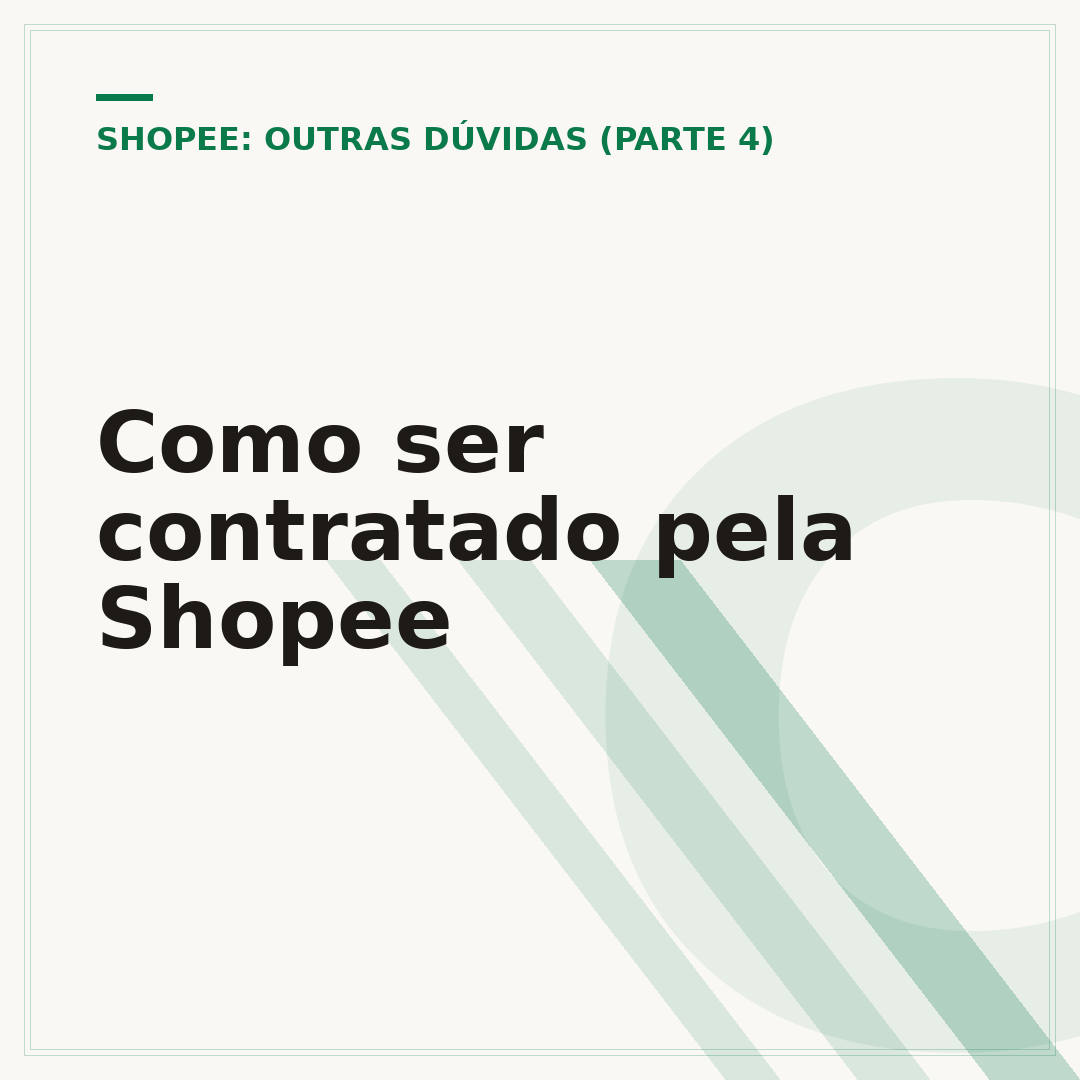 Como ser contratado pela Shopee