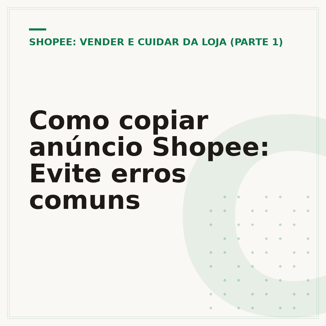 Como copiar anúncio Shopee: Evite erros comuns