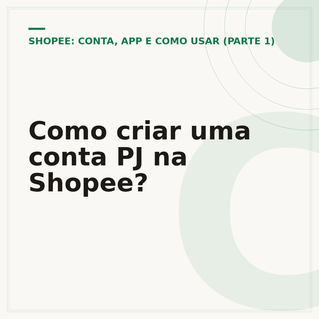Como criar uma conta PJ na Shopee?